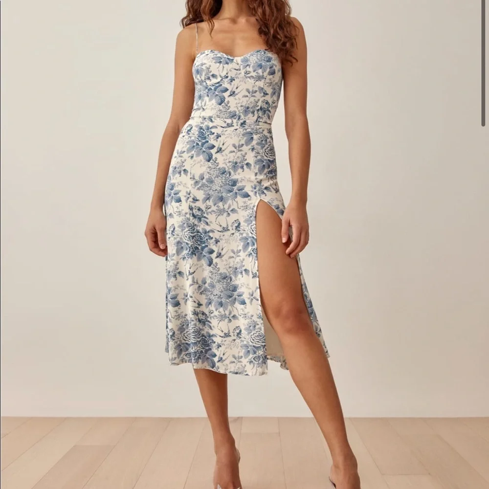 NWT Reformation Juliette Dress Pompadour